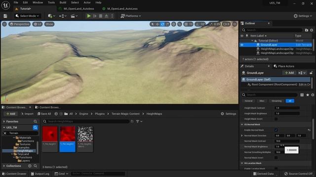 Procedural Unreal Engine 5 Landscape Painting without an Auto Material (via TerrainMagic) смотреть онлайн