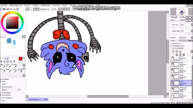 Рисую мангл в Paint Tool Sai смотреть онлайн