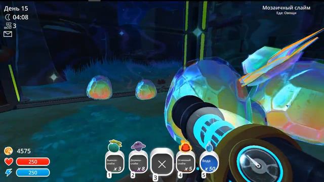 Стеклянная пустыня!Новые Слаймы! Slime Rancher #9 часть 2 смотреть онлайн