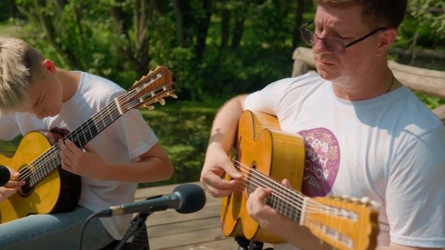 Петров "Прелюдия на тему М. Таривердиева" Ярослав Крайнов, Владимир Маркушевич (семиструнная гитара смотреть онлайн