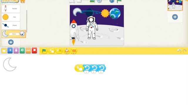 Мой первый проект Scratch Junior смотреть онлайн