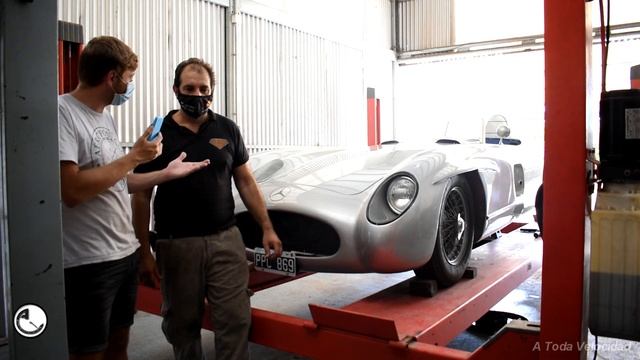 Mercedes Benz 300 SLR (replica) - A Toda Velocidad смотреть онлайн