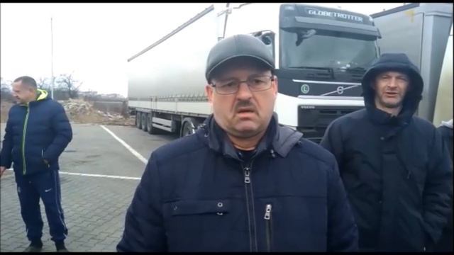 Видеообращение белорусских дальнобойщиков с украино-румынской границы смотреть онлайн