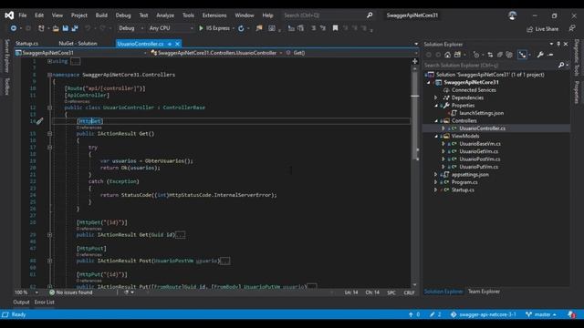 Configurando Swagger em API .NET Core 3.1 смотреть онлайн