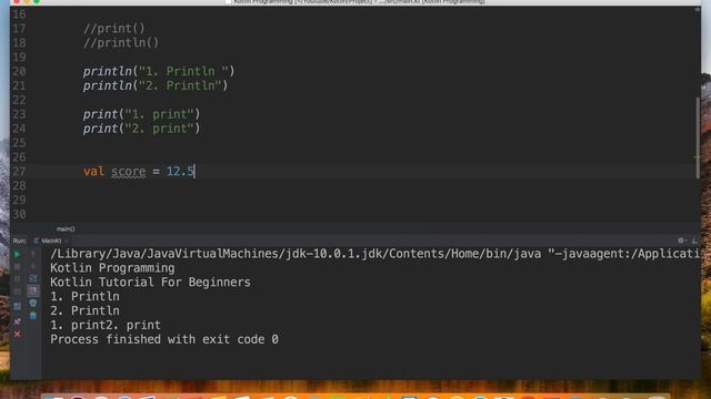 Kotlin Tutorial #part09 kotlin Input Output Example смотреть онлайн