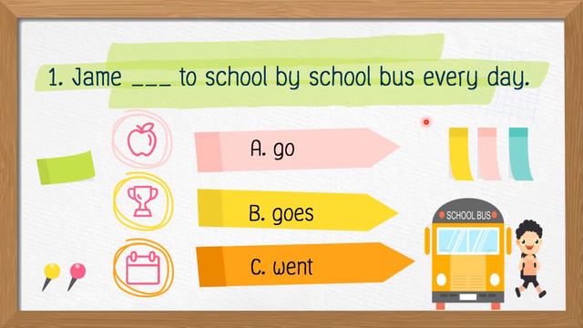Present Simple Tense (Grade 5) смотреть онлайн
