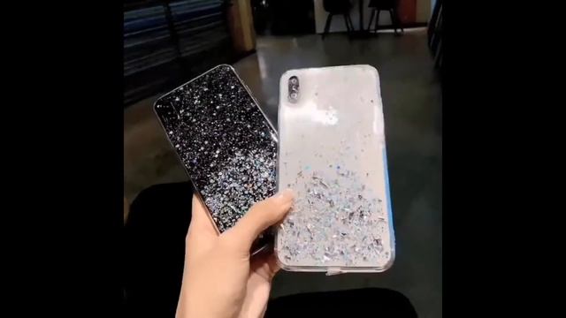 Блестящий блестящий чехол с блестками для Xiao mi Red mi смотреть онлайн