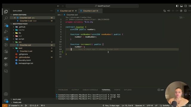 Solidity best practices (Foundry tutorial) смотреть онлайн