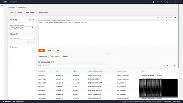 Introduction to Amazon Timestream - Demo смотреть онлайн