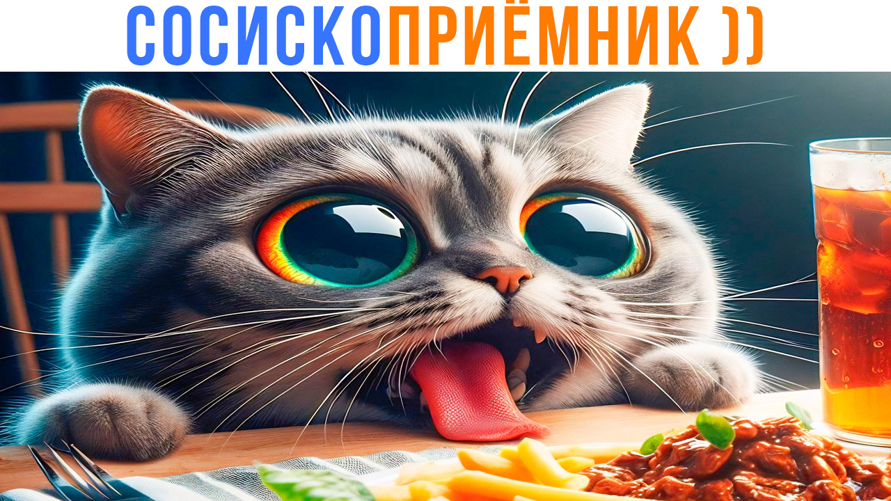СОСИСКОПРИЁМНИК ))) | Приколы с котами | Мемозг 1364 смотреть онлайн