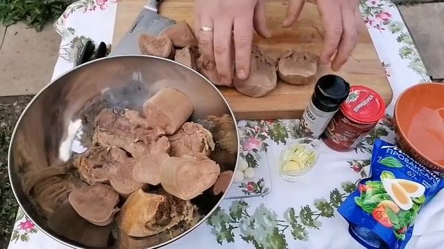 ШАШЛЫК ИЗ ГОВЯЖЬЕГО ЯЗЫКА В ТАНДЫРЕ смотреть онлайн