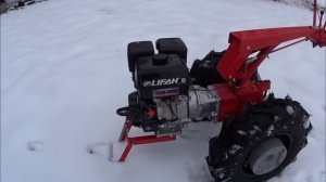 Обкатка мотоблока Беларус МТЗ 012WM 13л.с! Наши первые впечатления, им может управлять даже девушка