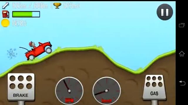 Мини-обзор игры (Hill Climb Racing) на Android смотреть онлайн