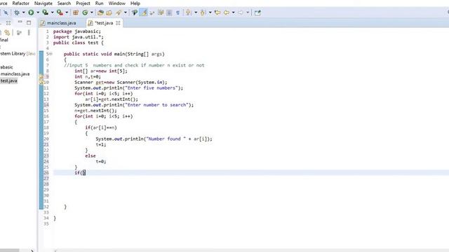 Find whether number exists in array or not || part-80 смотреть онлайн