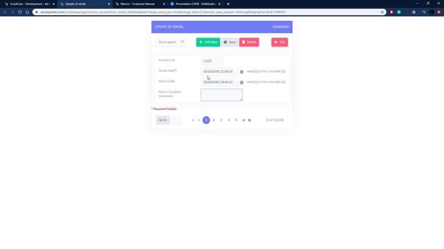 Scriptcase Macros: Display Module ( sc_field_disabled ) смотреть онлайн