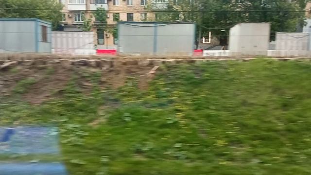 вид из окна аэроэкспресса эш2 савëловский вокзал - белорусский вокзал смотреть онлайн