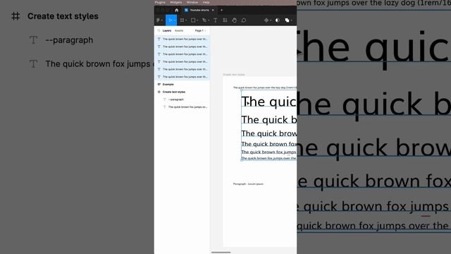 Create Text Styles in Figma смотреть онлайн