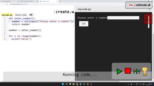 Python Basics: Live.withcode.uk Season 2 Episode 16: Functions смотреть онлайн