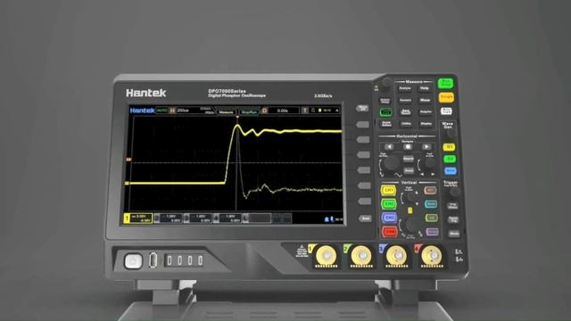 Hantek Oscilloscope DPO7000，2GS/s 500MHz，2G depth,10.1 inch смотреть онлайн