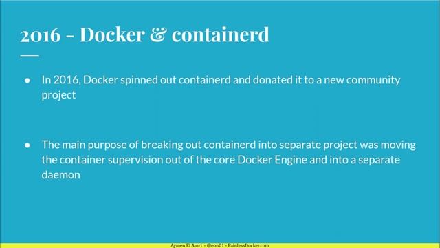 An Overall View On Docker & Its Ecosystem - Docker, Swarm, Kubernetes, Moby, Containerd, RunC .. смотреть онлайн