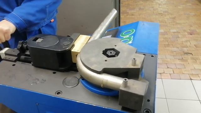 Гибка трубы из нержавеющей стали 38х2. Гофра смотреть онлайн