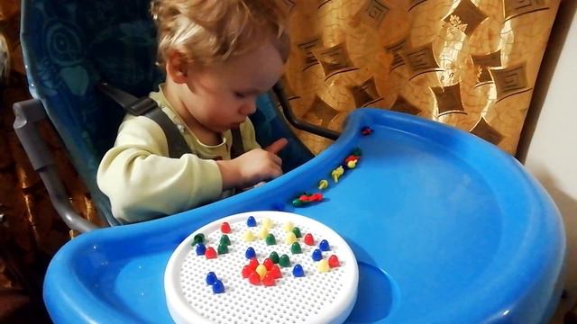 Чем Занять Ребенка??? Собираем Мозаику! смотреть онлайн