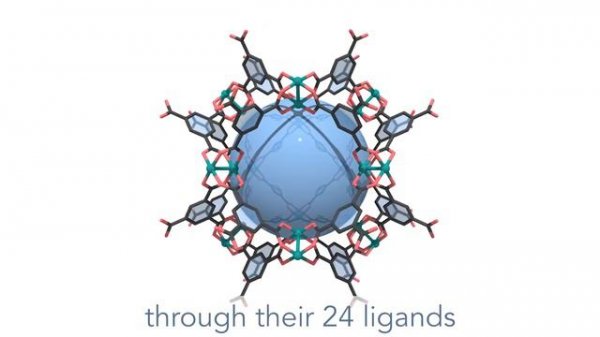 Rhodium cages to build porous MOFs