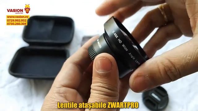 LENTILE ATAȘABILE IPHONE/IPAD/TELEFON MOBIL ȘI TABLETĂ ANDROID ZWARTPRO 2 ÎN 1 MACRO ȘI WIDE смотреть онлайн