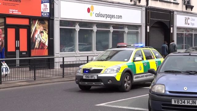 Yorkshire Ambulance Service - Mercedes Sprinter And Skoda Octavia Scout On Shout смотреть онлайн