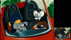 "Кот Леопольд": автомобиль кота Леопольда, космос и космонавтика. Нейросеть. Stable Diffusion anim.