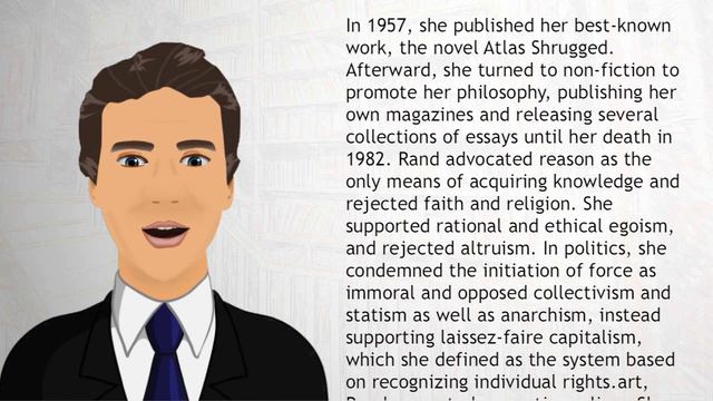 Ayn Rand - Wiki Videos смотреть онлайн