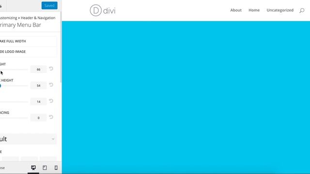 How to stop the Divi navbar from shrinking on scroll смотреть онлайн