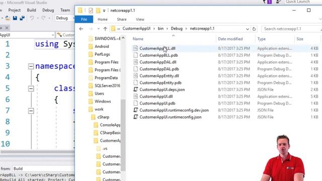 C# Architecture and more with NET Core | S2P4 | Compiler and the bin folder смотреть онлайн