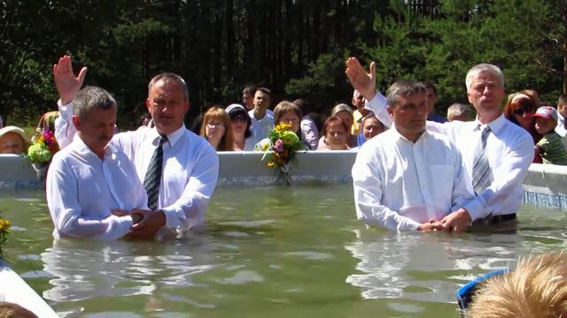Водное крещение (baptism) - Румянцев Игорь, Каока Александр | Крещение, 2015 | Церковь "Вифания" смотреть онлайн