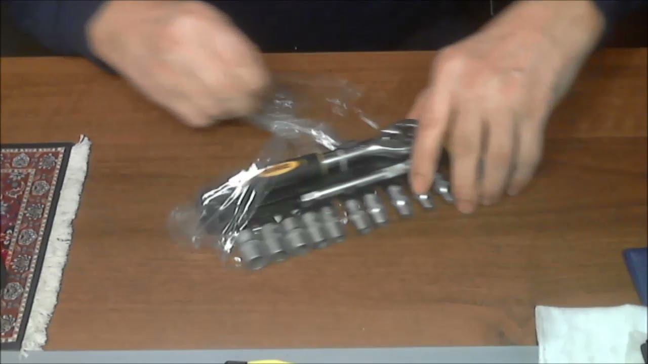 Покупка с АлиЭкспресс: Набор инструментов DEKO DKMT12 с трещоткой 1/4