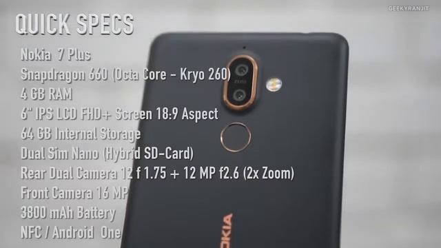 Nokia 7 Plus Unboxing & Overview Indian Unit смотреть онлайн