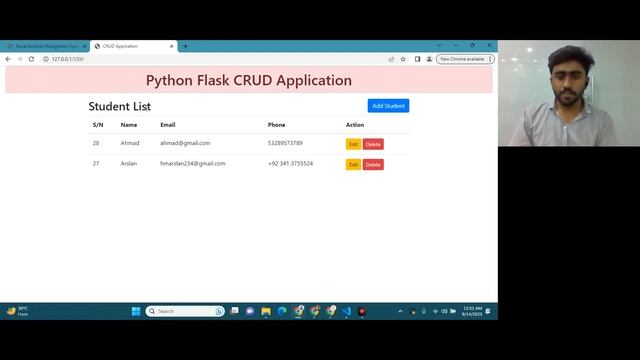 Crud application using python flask mysql database смотреть онлайн