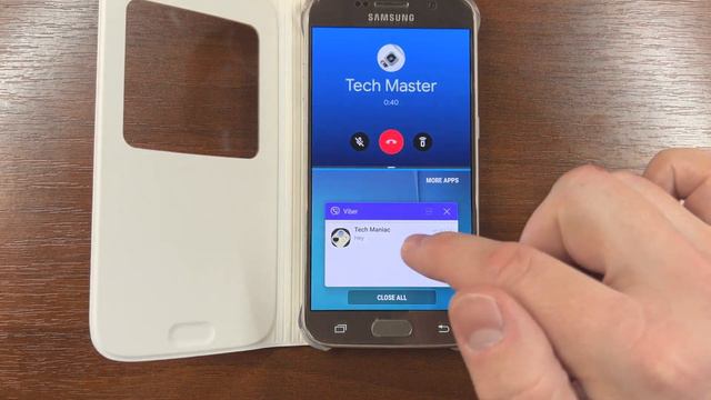 Samsung Galaxy S6 Android 7 Google Duo Incoming Voice Call & Outgoing Video Call смотреть онлайн