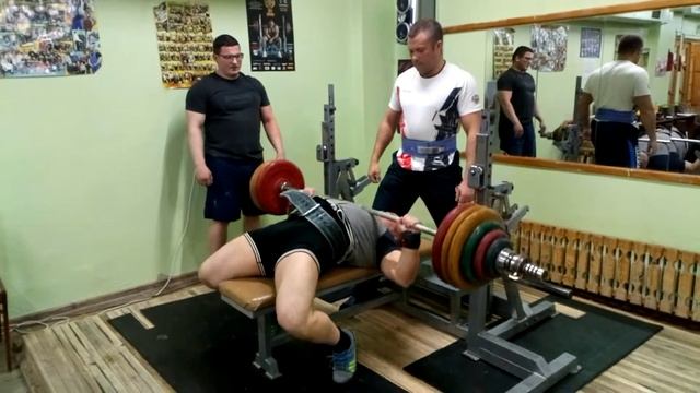 МСМК Хараузов А.В. Жим 170кг на 5 смотреть онлайн