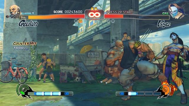 Street Fighter IV (PS3) 1080p 60FPS смотреть онлайн