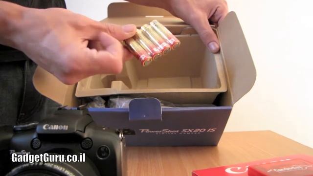 Unboxing Canon SX20 IS смотреть онлайн