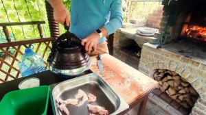 Как приготовить Жаркое из Курицы в Афганском Казане в Печи или на Углях?