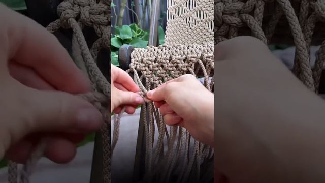 Разверни ?Мастер-класс записан для новичков в макраме . #макраме #macrame #уроки смотреть онлайн