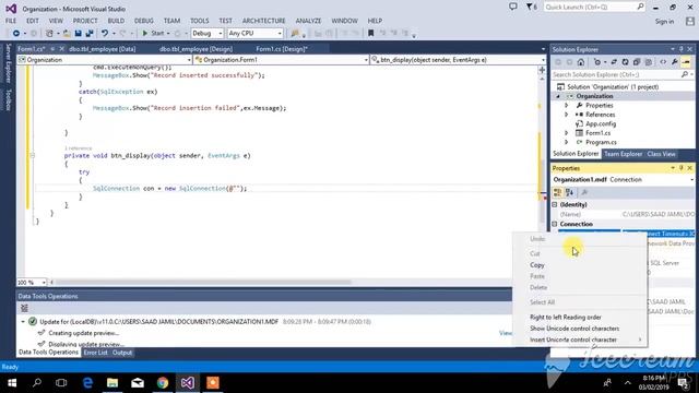 C# Insert Update Delete View and Search || Window Form Application смотреть онлайн