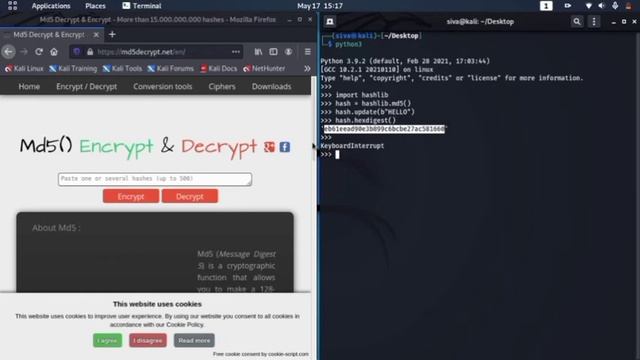 cryptography hashing in python3 in tamil смотреть онлайн