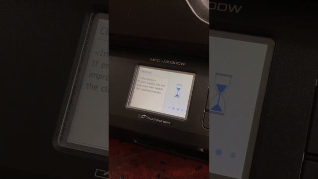 BROTHER PRINTER MFC J3530DW | BLACK PROBLEM | HEAD CLEANING SOLVE!