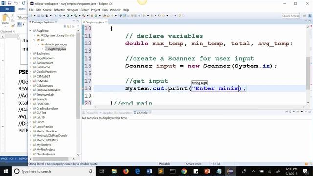 Simple Java Program смотреть онлайн
