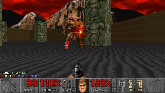 Doom - E2M8: Tower of Babel (Nightmare! 100% Secrets + Items) смотреть онлайн