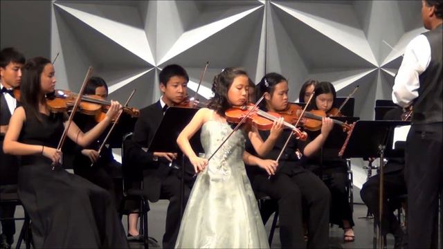 Sabrina Kim (9) Viotti Violin Concerto No. 23 Mvt. I Allegro смотреть онлайн