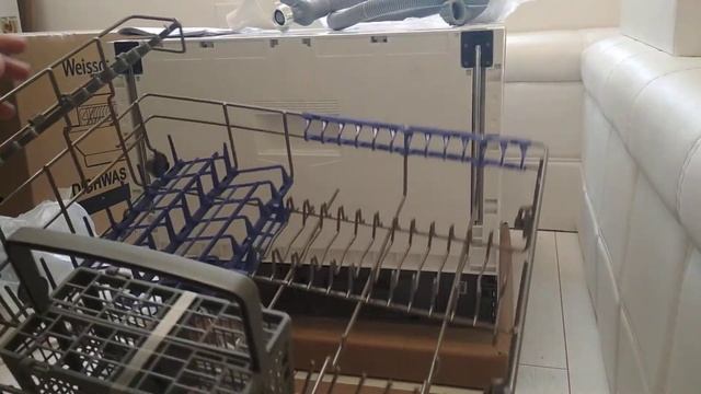 ОНЛАЙН ТРЕЙД.РУ Посудомоечная машина компактная Weissgauff BDW 4106 D смотреть онлайн